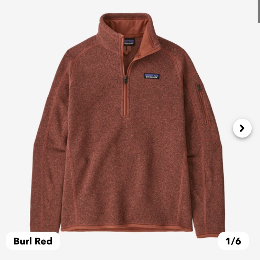 Women’s XS Patagonia Better Sweater 1/4-Zip Fleece